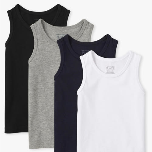 The Children's Place baby-boys Basic Undershirt Tank Top