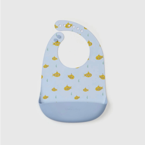 Silicone Bib Printed - Ocean Explorer