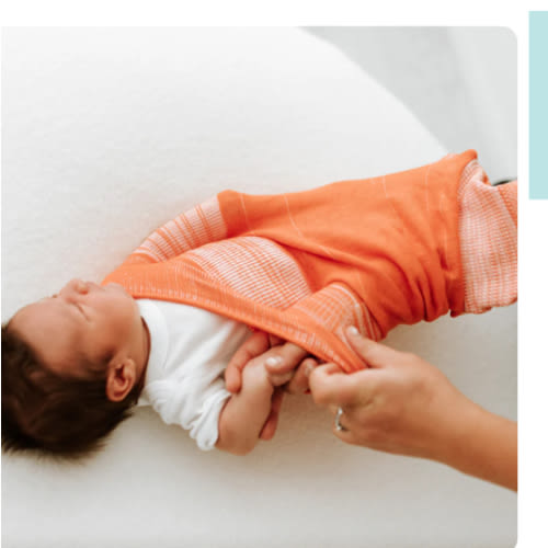 Orange Swaddle Sleep Sack – Swaddelini