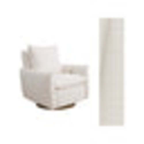 Oilo James Gliding Swivel Nursery Chair HP Ivory