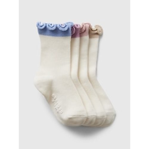 Baby & Toddler Ruffle Crew Socks (4-Pack) | Gap