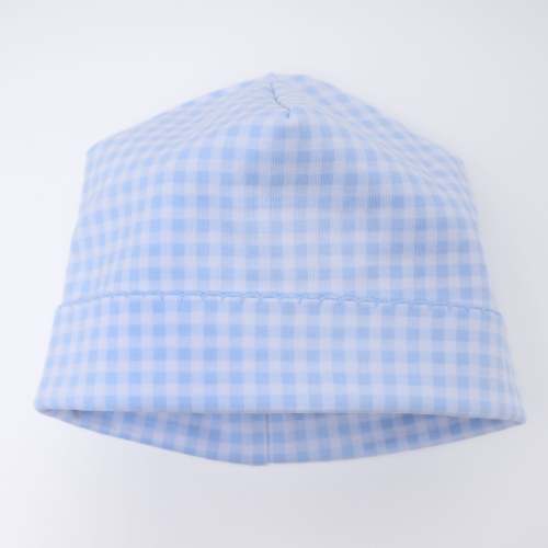 Mini Checks Hat - Blue