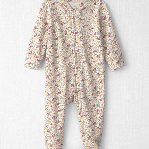 Baby Girl Organic Cotton Sleeper in Floral | Carter’s Oshkosh Canada