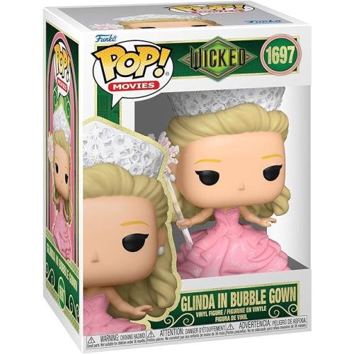 Funko POP Movies: Glinda in Bubble Gown - Wicked - Collectable Vinyl Figure - Gift Idea - Official Merchandise - for Kids & Adults - Movies Fans - Model Figure for Collectors and Display