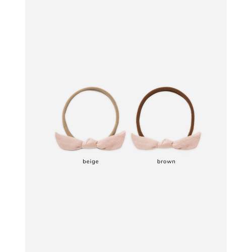 Little Knot Headband Dusty Rose – Quincy Mae