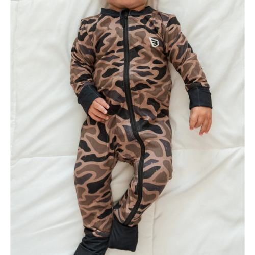 Baby Zip Up - Gauge Camo – BURLEBO