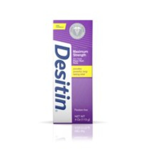 Desitin Maximum Strength Baby Diaper Rash Cream with Zinc Oxide, 4 oz