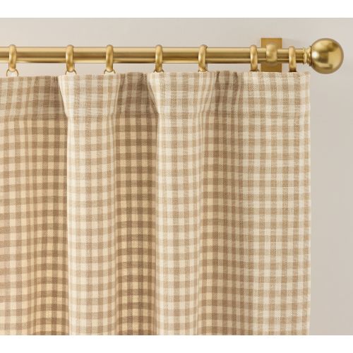 Blaine Check Curtain