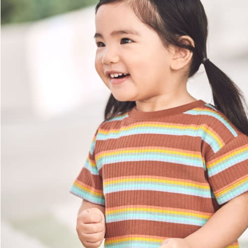 Baby Ribbed T-Shirt & Shorts Set | Hanna Andersson