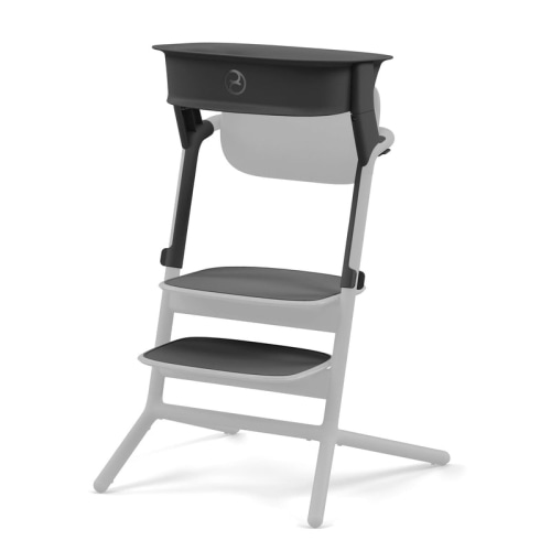 Cybex LEMO Training Tower Accessory - Supports Children's Elevated Exploration, Easy Adjustment, Compact Size, Compatible with LEMO 2 High Chair - Suede Grey