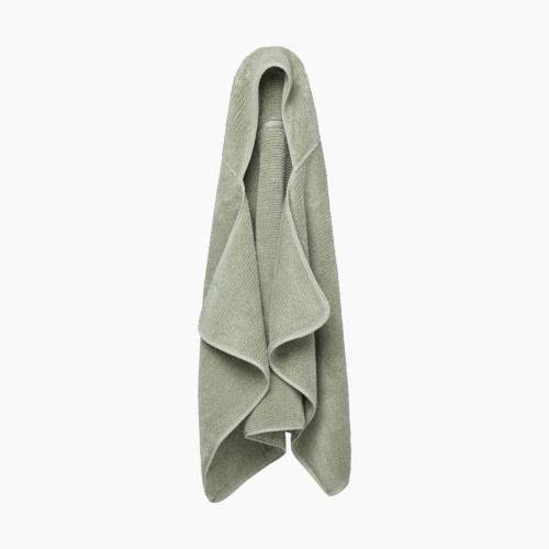 Lalo The Ribbed Hooded Towel - Sage