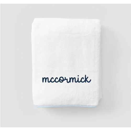 Signature Bath Towel