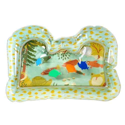Manhattan Toy Riverbend Water Pat Mat Tummy Time Toy for Babies and Toddlers