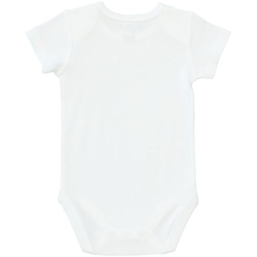 Off White Baby Short Sleeve Cotton Interlock Bodysuit | Best&Less™ Online