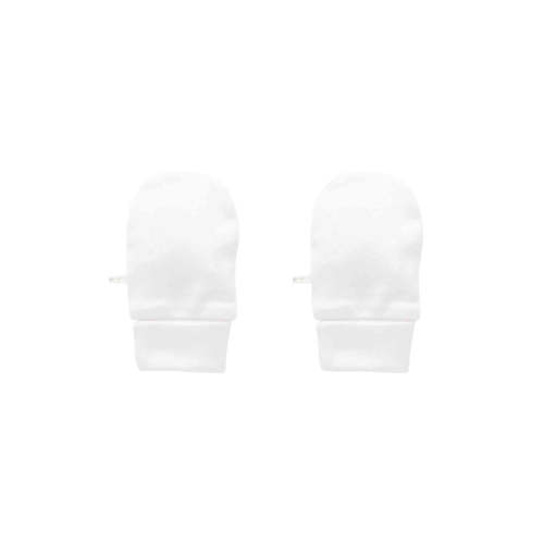 Mittens - White - Purebaby