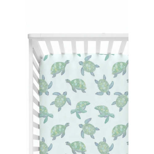 Totally Turtles Crib Sheet