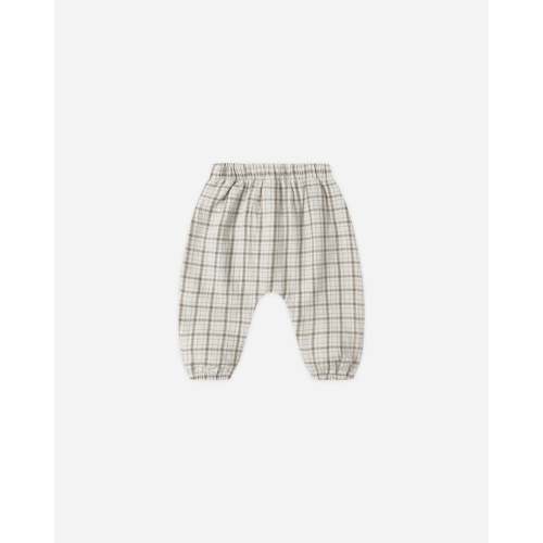 Woven Pant || Blue Plaid – Quincy Mae