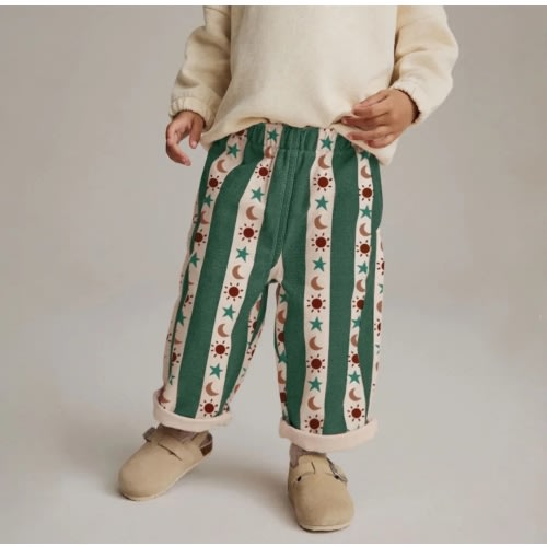 Baby & Kids Star Sun Moon Stripe Pants
