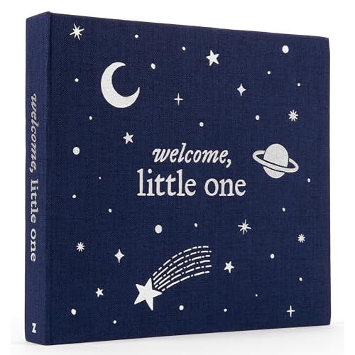 Welcome, Little One: A Keepsake Baby Journal and Baby Memory Book for Monthly Milestones and Memorable Firsts