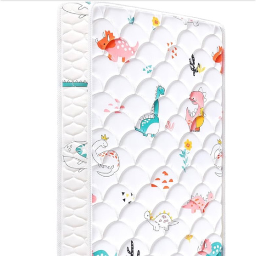 Premium 5" Crib Mattress and Toddler Mattress, Dual-Sided and Firm, Hypoallergenic Crib Mattress, Fits Standard Crib and Toddler Bed