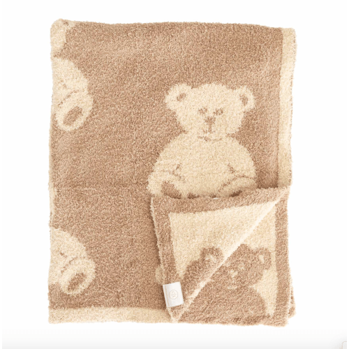 CuddleLane™ Luxe Blankets in Sage Check | Caden Lane