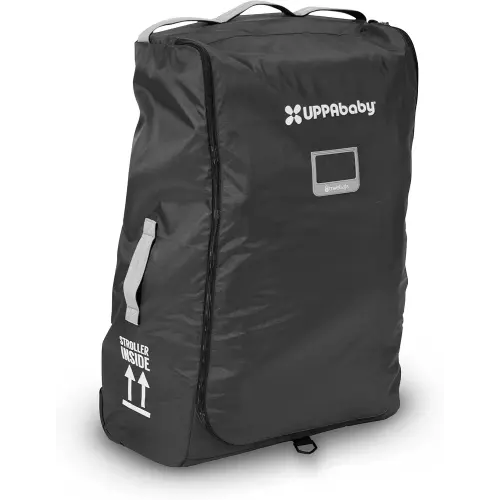 UPPAbaby Travel Bag for Vista and Cruz Strollers - Includes TravelSafe Program Coverage, Inner Wheel Bag and Storage Pocket - Smooth Wheels, Handles + Durable Design