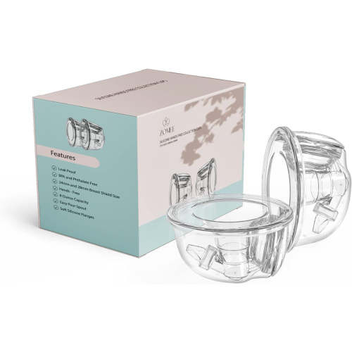 Zomee Silicone Hands-free Collection Cups (pair Of Two) – IRONMED