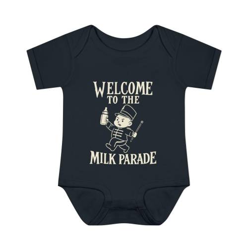 MCR inspired Welcome to the Milk Parade baby onesie