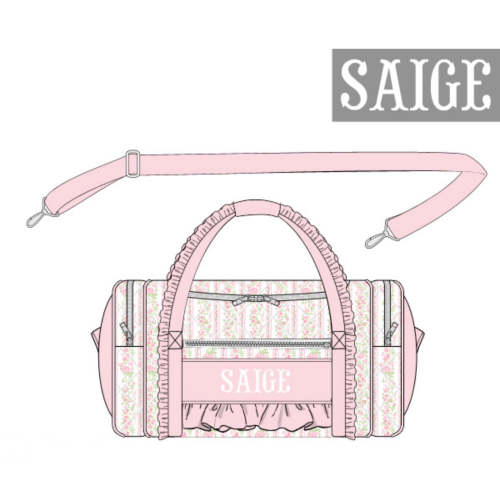 PO87 Leighton Floral Luggage Duffle