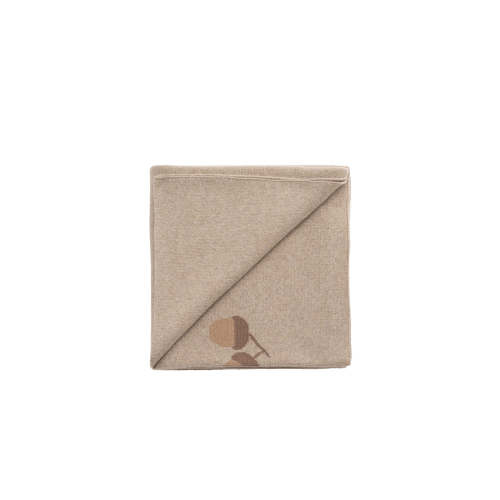Forest Acorns Blanket - Cashew Marle – Jamie Kay USA