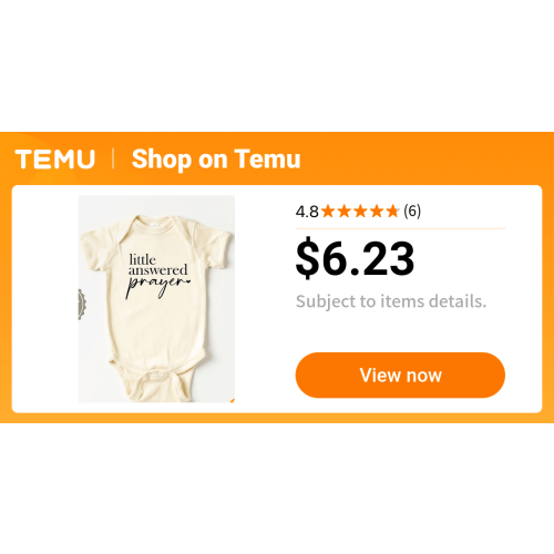 Little answered prayer onesie