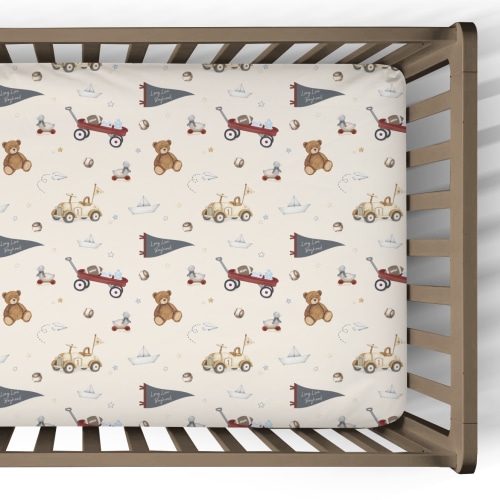 Long Live Boyhood Flag – Vintage Crib Sheet Collection