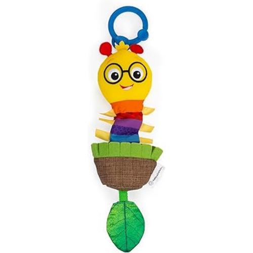 Baby Einstein Cal-a-Puller Pull & Shake Stroller Toy, Ages 0 Months and Up