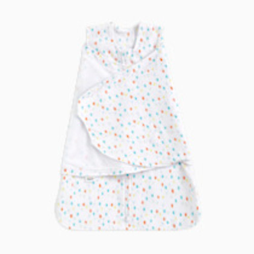 HALO Micro-Fleece Sleepsack Swaddle, 3-Way Adjustable Wearable Blanket, TOG 3.0, Confetti, Newborn, 0-3 Months