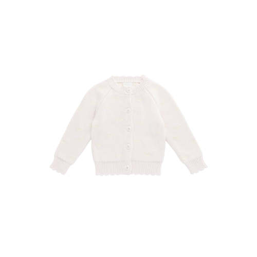 Anna Cardigan - Petite Heart Calcite – Jamie Kay USA
