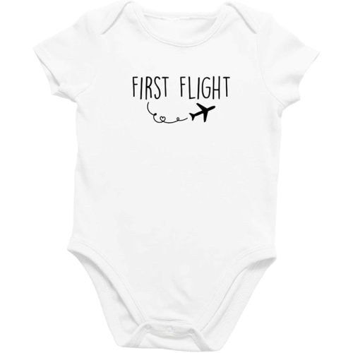 Organic GOTS Certified Baby Onesie Unisex Bodysuit 0-18 months - Baby Pregnancy Announcement
