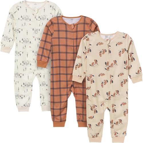 Gerber Toddlers and Baby Boys' Loose-fit Polyester Jersey Footless Pajamas