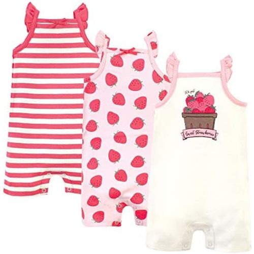 Touched by Nature baby-boys Organic Cotton Rompers