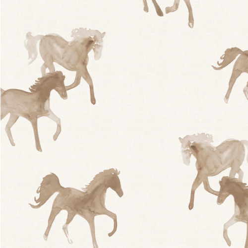 Watercolor Horses Wallpaper