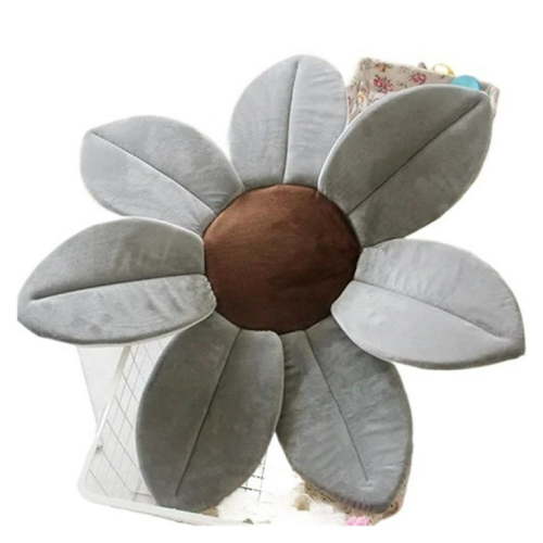 Baby bath seat cushion Foldable Blooming Bath Flower Baby Sink Play Bath Sunflower Mat Sink bath mat