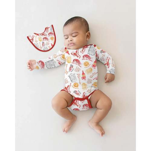 Crawfish Boil Bamboo Bodysuit