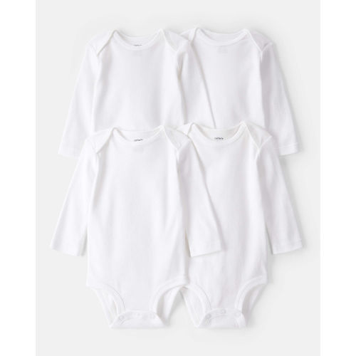 Long-Sleeve Onesies for 3-6M
