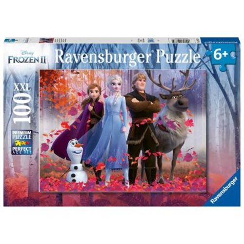Ravensburger Disney Frozen 2 Magic of the Forest 100pc Jigsaw Puzzle: Kids Creative Thinking Educational Paperboard Toy