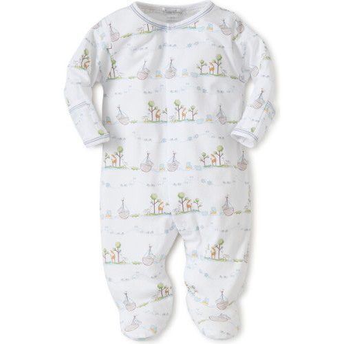 Noah's Footie, Blue - Kissy Kissy | Maisonette