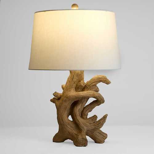 Faux Driftwood Table Lamp | Kirklands Home