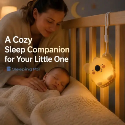 Portable White Noise Machine with Night Light & BPA-Free Silicone, Baby Nursery Sound Machine for Newborn Sleep, Travel-Friendly Soothing Sleep Device - TikTok Shop