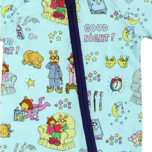 Good Night Arthur™ Bamboo Convertible Baby Pajamas – Emerson and Friends