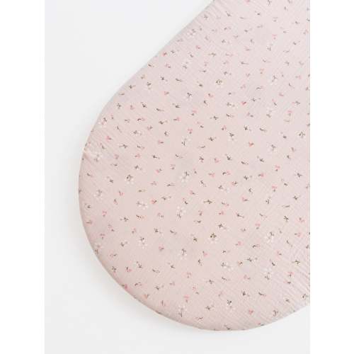 100% Muslin Cotton Fitted Sheets for Anzy Home Moses Baskets