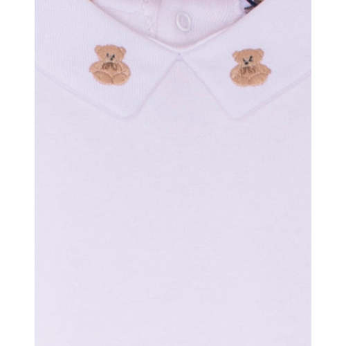 Italian Embroidered Beige Bear Onesie – Fleurisse by Spring Flowers