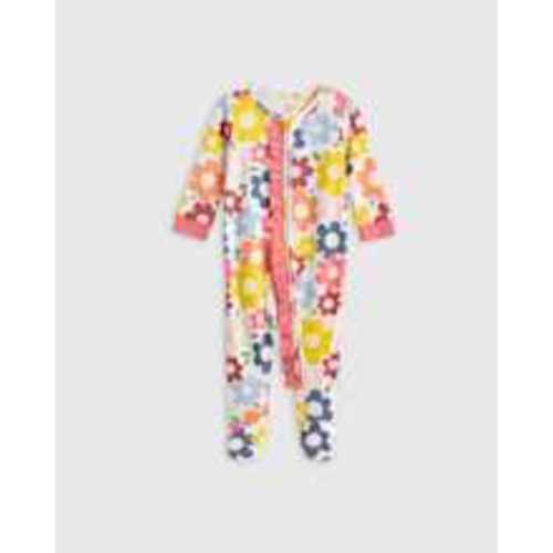 100% Organic Cotton Ruffle Footie
